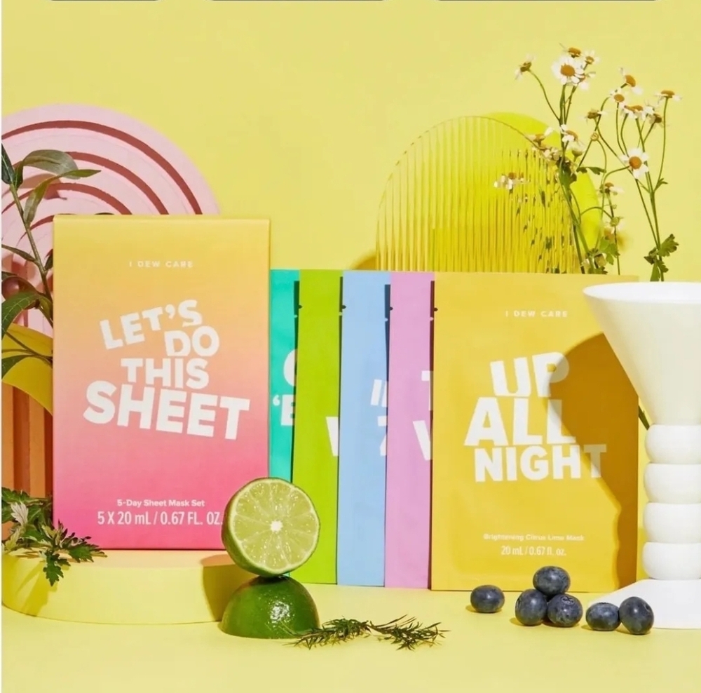 I Dew Care Sheet Mask Set - 5 Masks